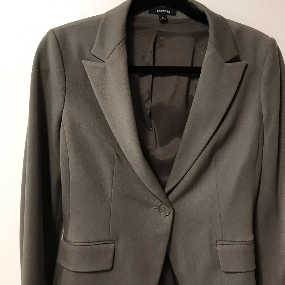 Express Khaki Blazer
